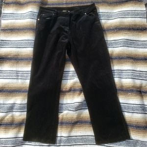 Woolrich • 1030 Black Corduroy Pants Womens 14
